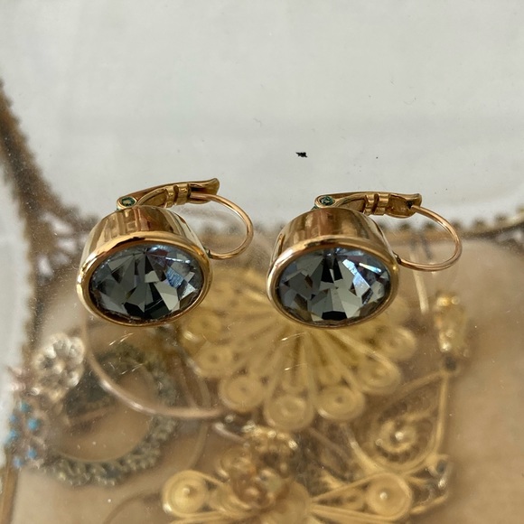 ✨KATE SPADE✨Gold Gemstone Drop Earrings - Picture 5 of 12